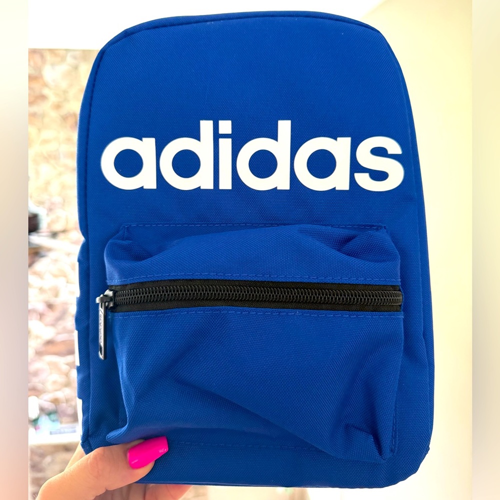 Adidas Santiago Lunch Bag- Blue / White NWT